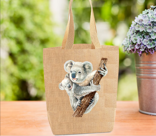 Koala Tote Bag, Koala Bag, Personalised Tote Bag